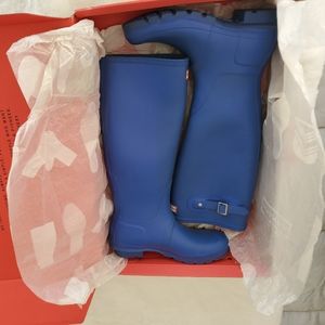 Hunter original tall boots size 8